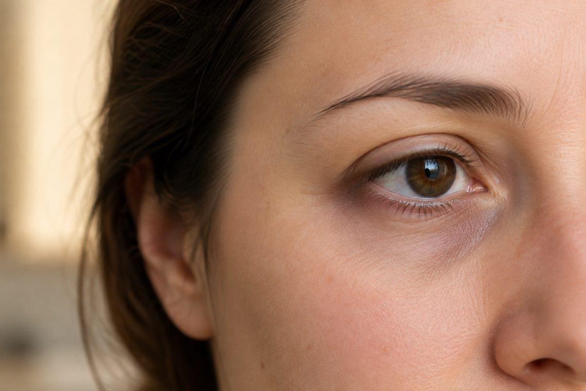 Ojeras por coloración y hundimiento
